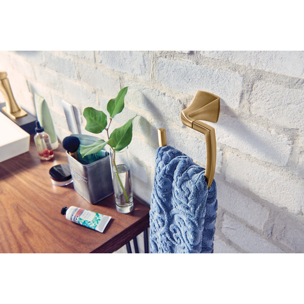 YB5186CH,BN,ORB Moen Voss Wall Mounted Towel Ring & Reviews Wayfair